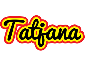 Tatjana flaming logo