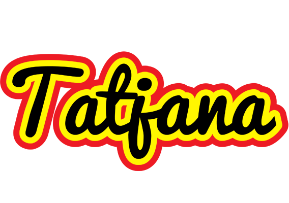 Tatjana flaming logo