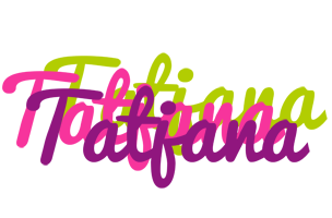 Tatjana flowers logo