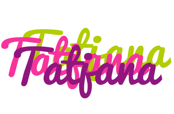 Tatjana flowers logo