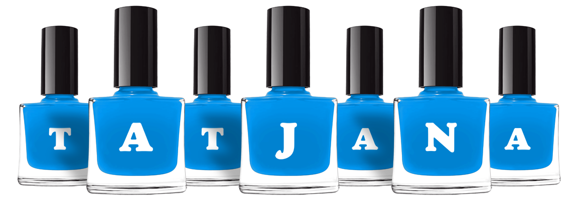 Tatjana glossy logo