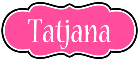 Tatjana invitation logo