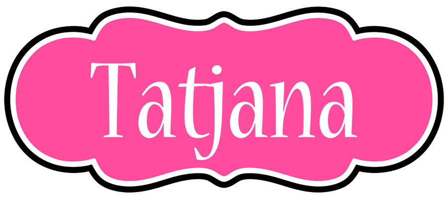Tatjana invitation logo