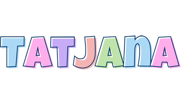 Tatjana pastel logo