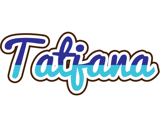 Tatjana raining logo