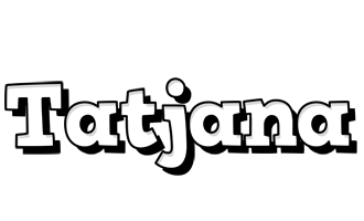 Tatjana snowing logo