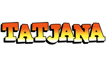 Tatjana sunset logo