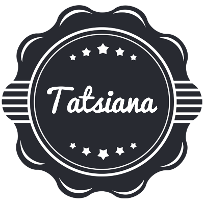 Tatsiana badge logo