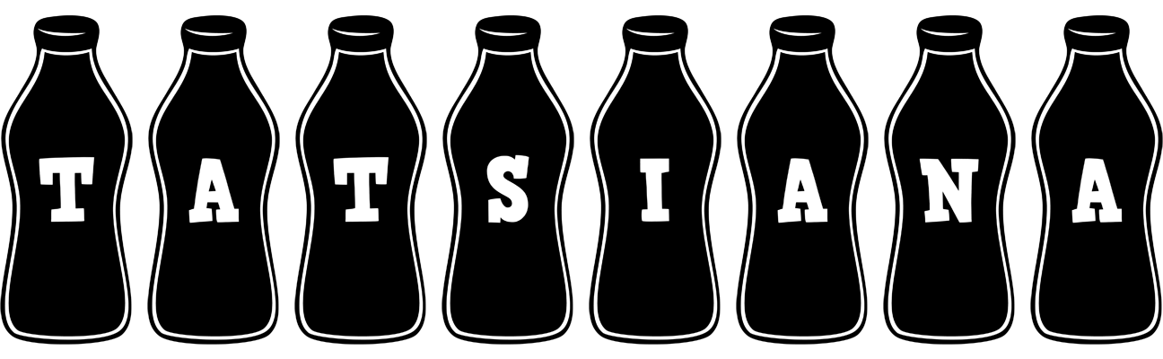 Tatsiana bottle logo