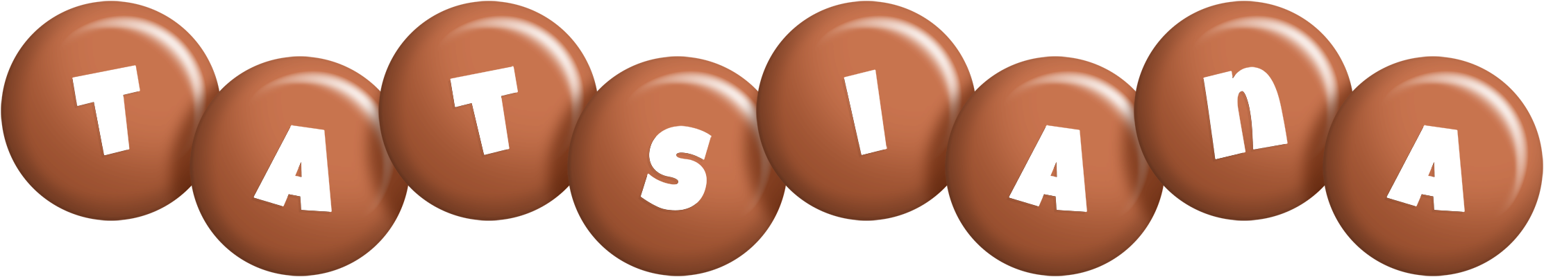 Tatsiana candy-brown logo