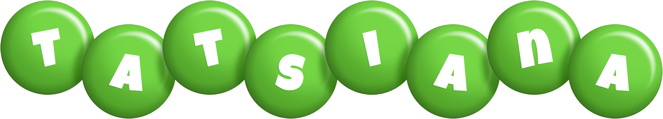 Tatsiana candy-green logo