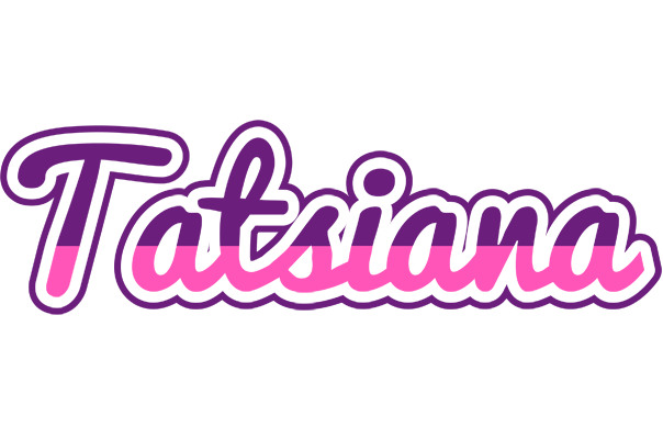 Tatsiana cheerful logo