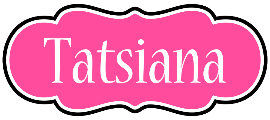 Tatsiana invitation logo