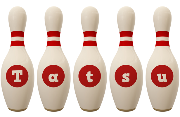 Tatsu bowling-pin logo