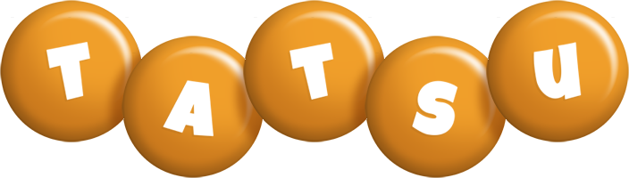 Tatsu candy-orange logo