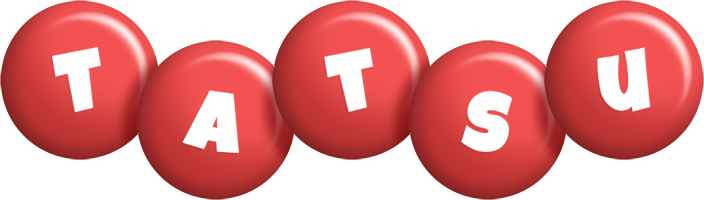 Tatsu candy-red logo