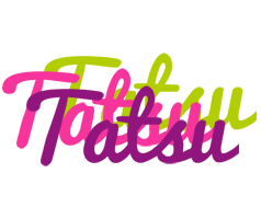 Tatsu flowers logo