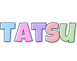 Tatsu pastel logo