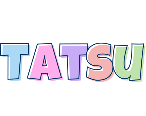 Tatsu pastel logo