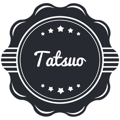 Tatsuo badge logo