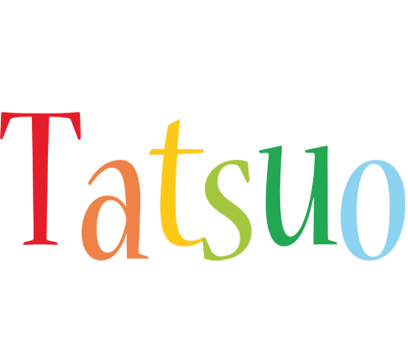 Tatsuo birthday logo