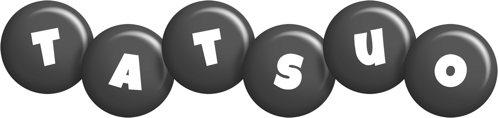 Tatsuo candy-black logo