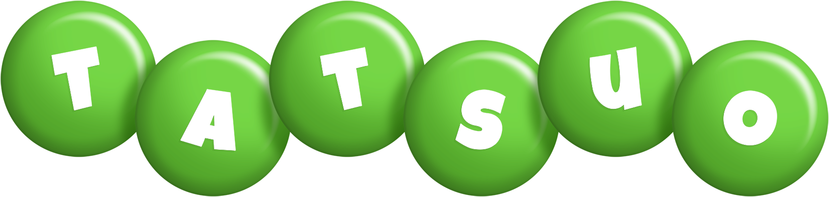 Tatsuo candy-green logo