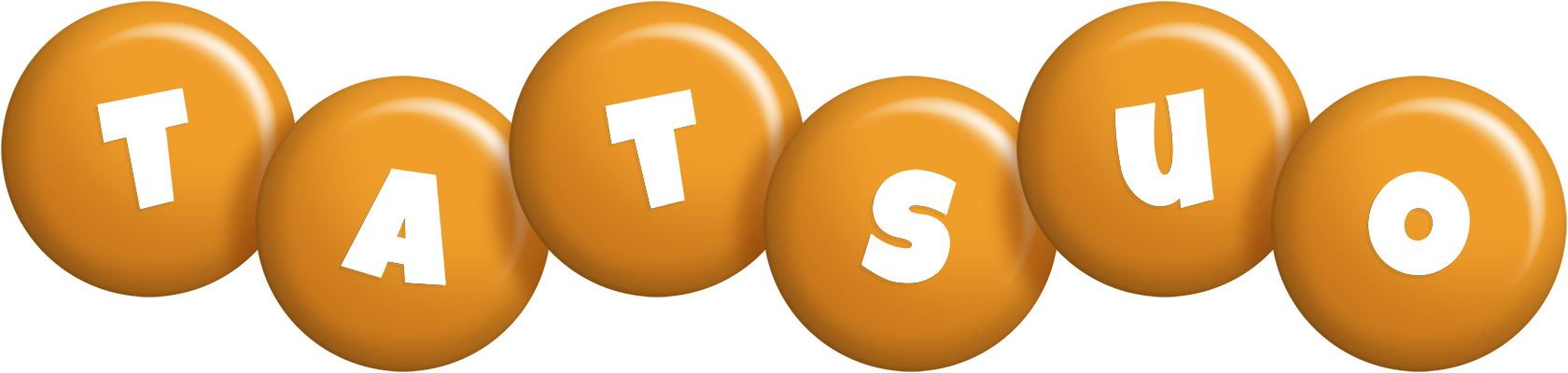Tatsuo candy-orange logo