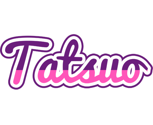 Tatsuo cheerful logo