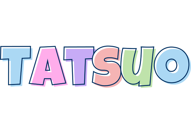 Tatsuo pastel logo