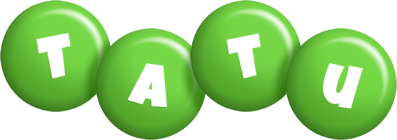 Tatu candy-green logo