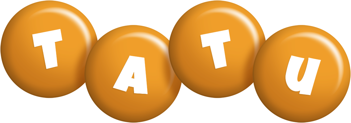 Tatu candy-orange logo