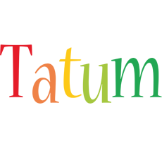 Tatum birthday logo