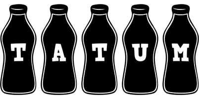 Tatum bottle logo