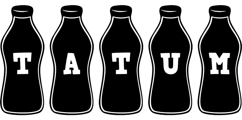 Tatum bottle logo