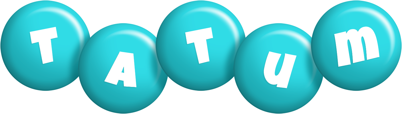 Tatum candy-azur logo