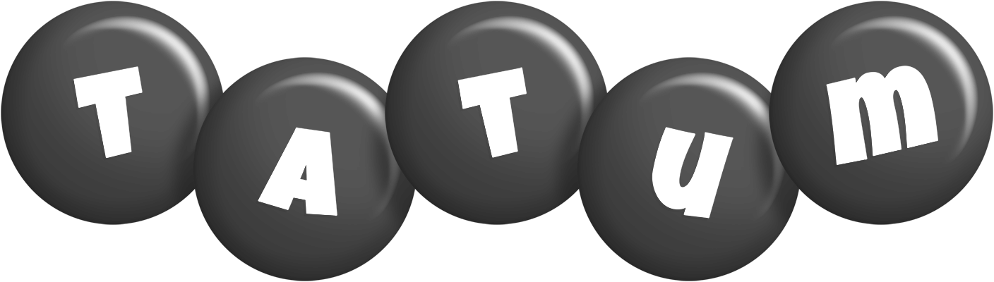 Tatum candy-black logo