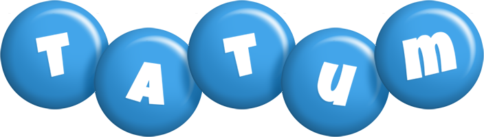 Tatum candy-blue logo