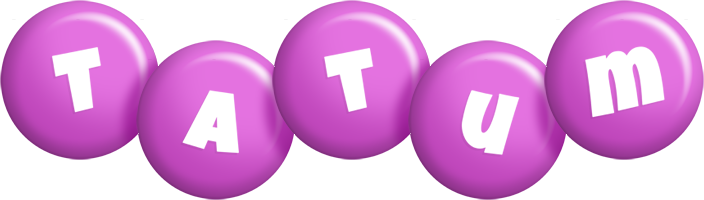 Tatum candy-purple logo