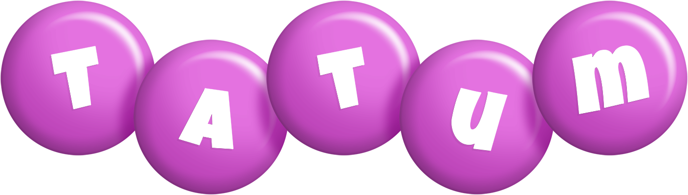 Tatum candy-purple logo