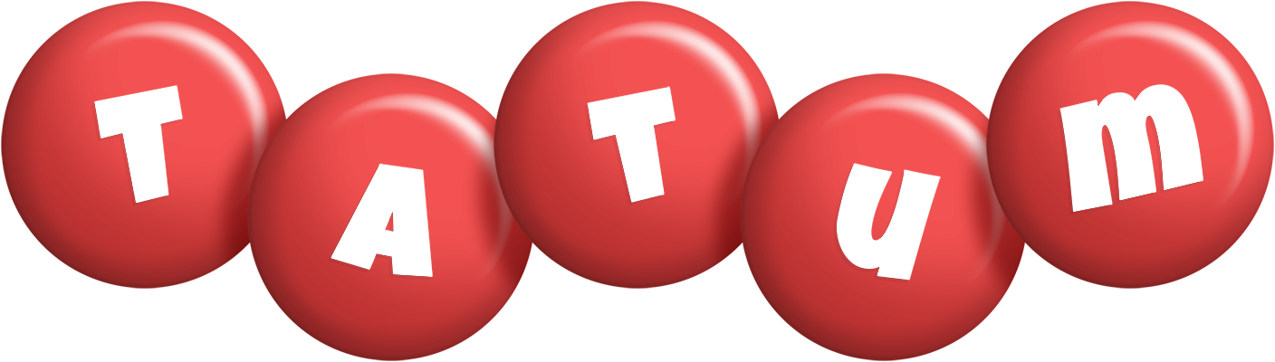 Tatum candy-red logo