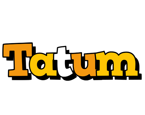 Tatum cartoon logo