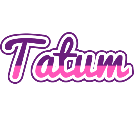 Tatum cheerful logo