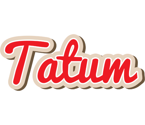 Tatum chocolate logo