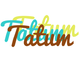 Tatum cupcake logo