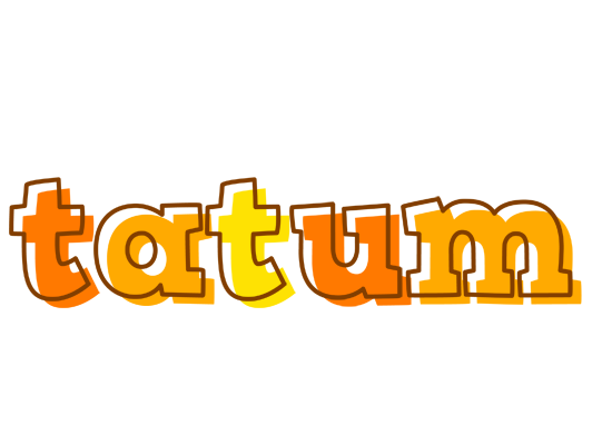 Tatum desert logo