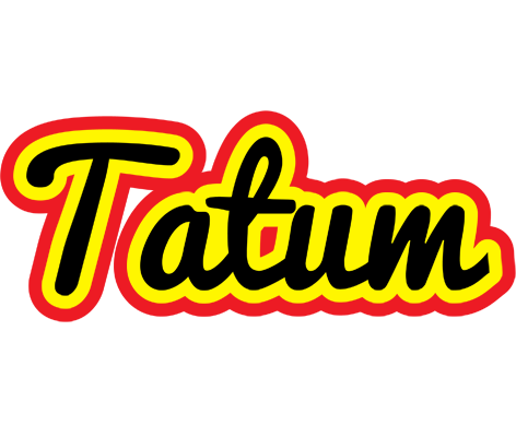 Tatum flaming logo