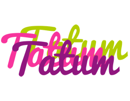 Tatum flowers logo