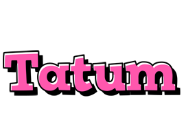 Tatum girlish logo