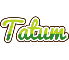 Tatum golfing logo